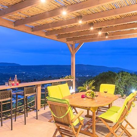 Villa Vardis Heated Pool Vryses Ngoại thất bức ảnh